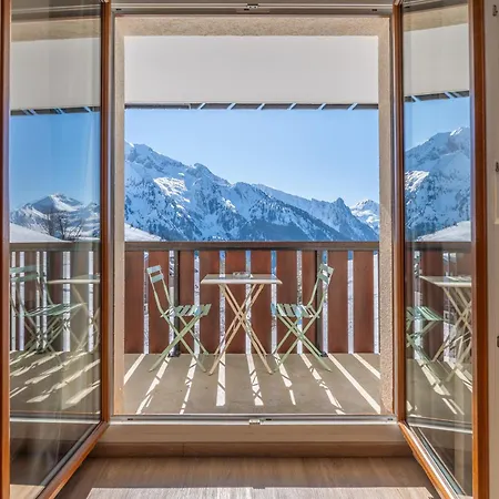 Balcon Des Aravis - Vue Montagne - Wifi - - Parking 아파트 마니고